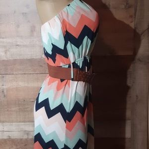 💟Rue21 Long Maxi Dress with Belt💟